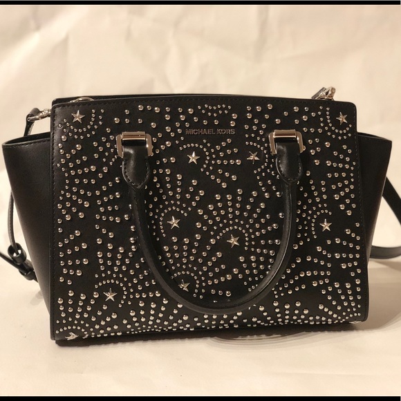 Michael Kors Handbags - Micheal Kors Studded Handbag (Selma)